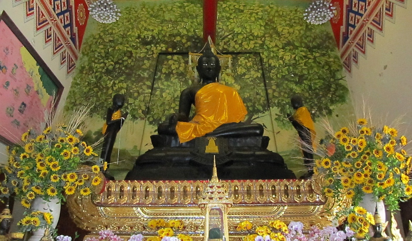 Černý Buddha Phor Por Ror - Wat Dhammamongkol