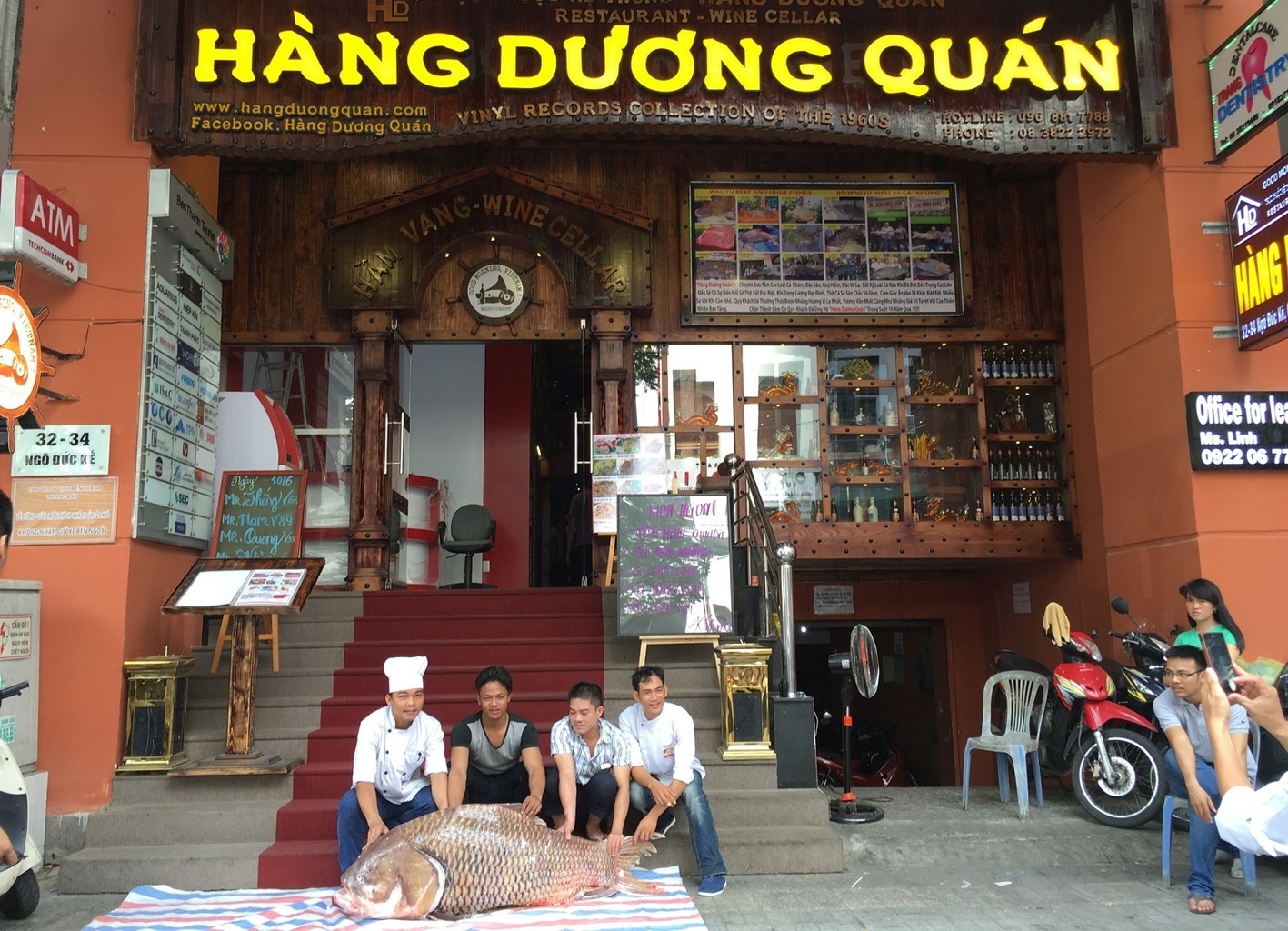 Restaurace Hàng Dương Quán v Saigonu